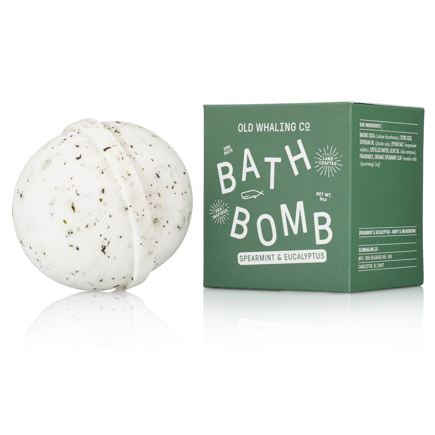 Bath Bomb Spearmint & Eucalyptus