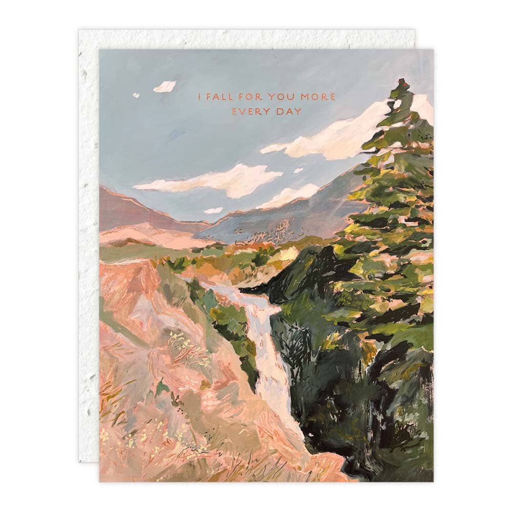 Waterfall - Love + Friendship Card